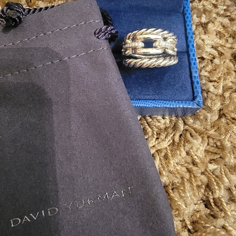 David Yurman silver ring - Picture 4 of 4